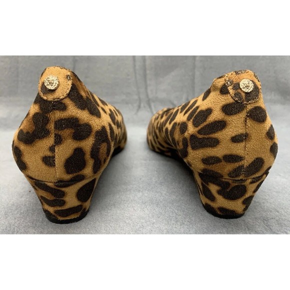 NWOT Anne Klein Iflex Akerika Wedge Shoes Women’s Size 8.5 Cheetah Print - Picture 8 of 14